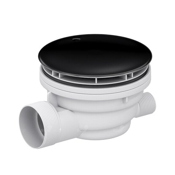 СИФОН ДЛЯ ДУШЕВЫХ ПОДДОНОВ RGW VELPLEX QYD-01 ЧЕРНЫЙ