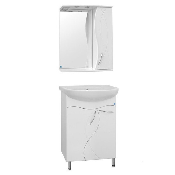 ЗЕРКАЛЬНЫЙ ШКАФ STYLE LINE АМЕЛИЯ 65 СО СВЕТОМ