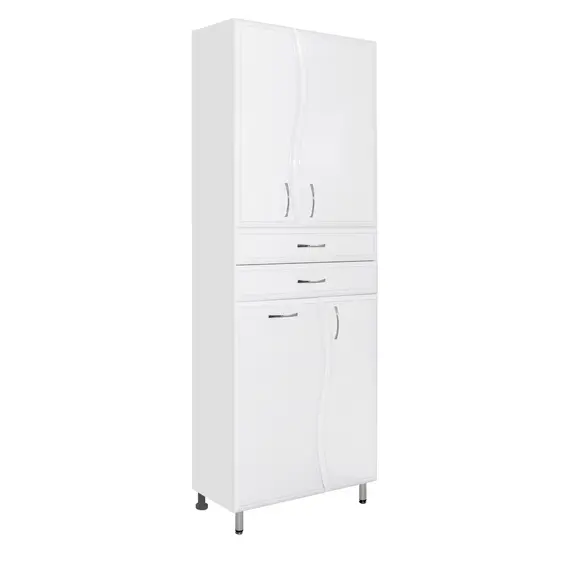 КОЛОННА STYLE LINE 700 (2 ЯЩИКА, КОРЗИНА) 2000X700X340 ВОЛНА