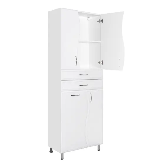 КОЛОННА STYLE LINE 700 (2 ЯЩИКА, КОРЗИНА) 2000X700X340 ВОЛНА