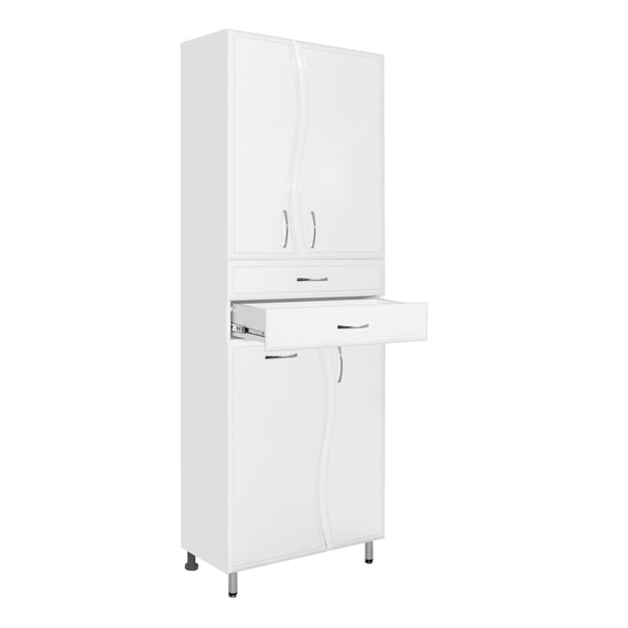 КОЛОННА STYLE LINE 700 (2 ЯЩИКА, КОРЗИНА) 2000X700X340 ВОЛНА