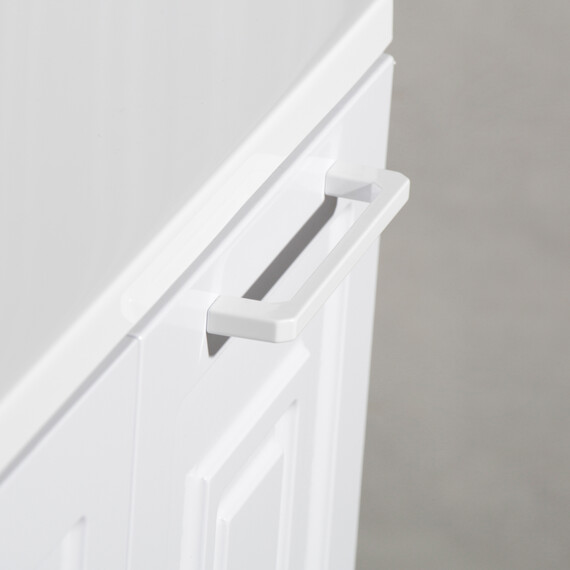 ТУМБА С РАКОВИНОЙ УНИВЕРСАЛЬНАЯ STYLE LINE "АЛЬБА", БАРСЕЛОНА 90 ЛЕВАЯ, ЛЮКС, БЕЛЫЙ, PLUS