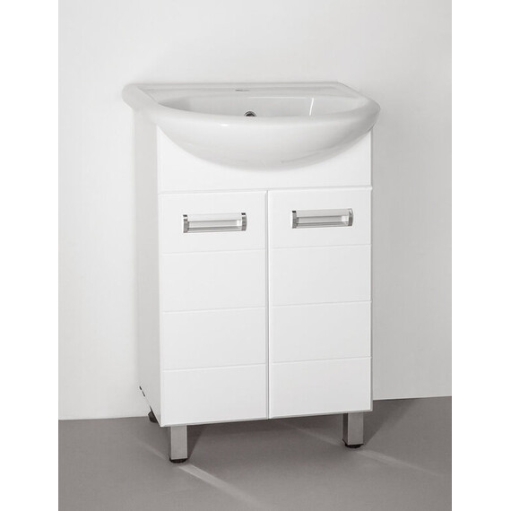 ТУМБА С РАКОВИНОЙ STYLE LINE ИРИС 55 ПОД УМЫВАЛЬНИК УЮТ 55