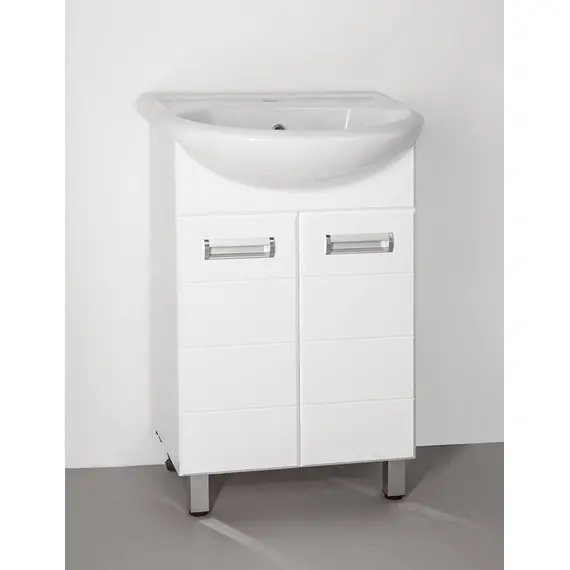 ТУМБА С РАКОВИНОЙ STYLE LINE ИРИС 55 ПОД УМЫВАЛЬНИК УЮТ 55