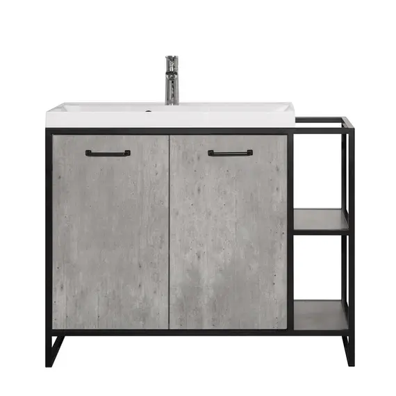 ТУМБА STYLE LINE "ЛОФТ" 1.1 80/100 СМ CLASSIC 80 БЕТОН