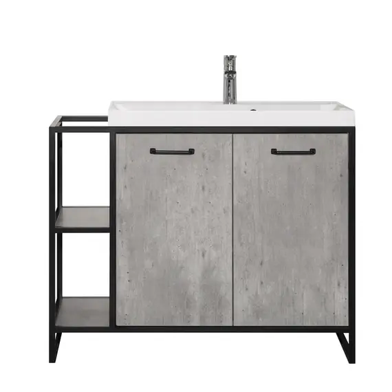 ТУМБА STYLE LINE "ЛОФТ" 1.1 80/100 СМ CLASSIC 80 БЕТОН