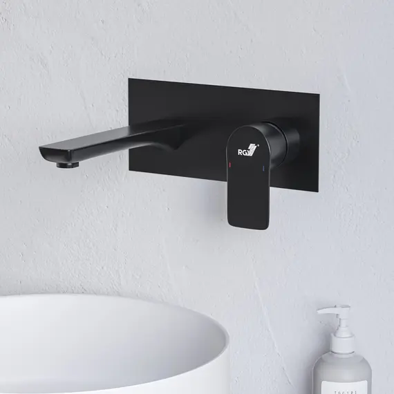 СМЕСИТЕЛЬ ВСТРАИВАЕМЫЙ С ИЗЛИВОМ RGW SP-46B