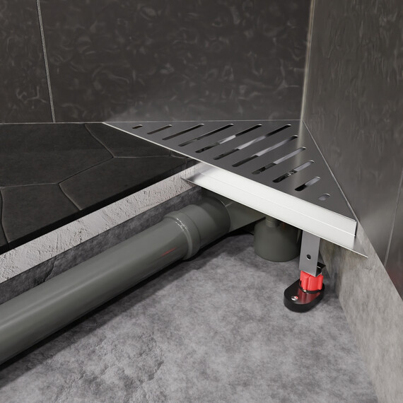 ДУШЕВОЙ ТРАП УГЛОВОЙ RGW TA/GC