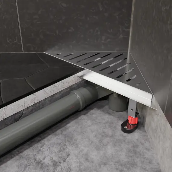 ДУШЕВОЙ ТРАП УГЛОВОЙ RGW TA/GC