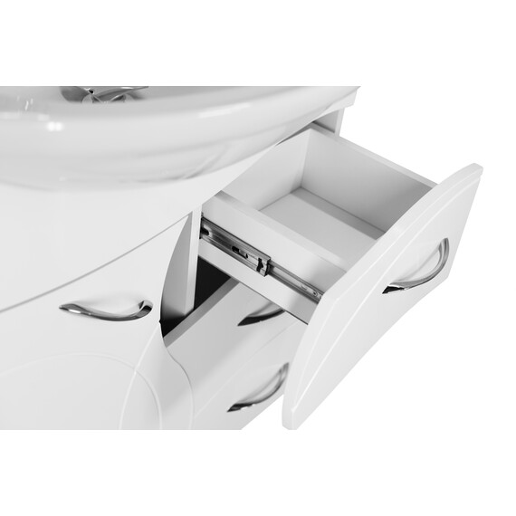 ТУМБА STYLE LINE "АМЕЛИЯ 75" (3 ЯЩ.) С РАКОВИНОЙ БАЙКАЛ 75