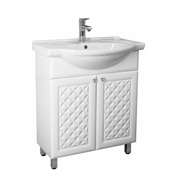 ТУМБА STYLE LINE "КАННА 75" С РАКОВИНОЙ БАЙКАЛ-75, ЛЮКС