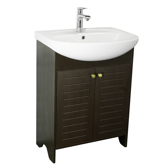 ТУМБА STYLE LINE "КАНТРИ" С РАКОВИНОЙ СТЕЛЛА 65 ВЕНГЕ