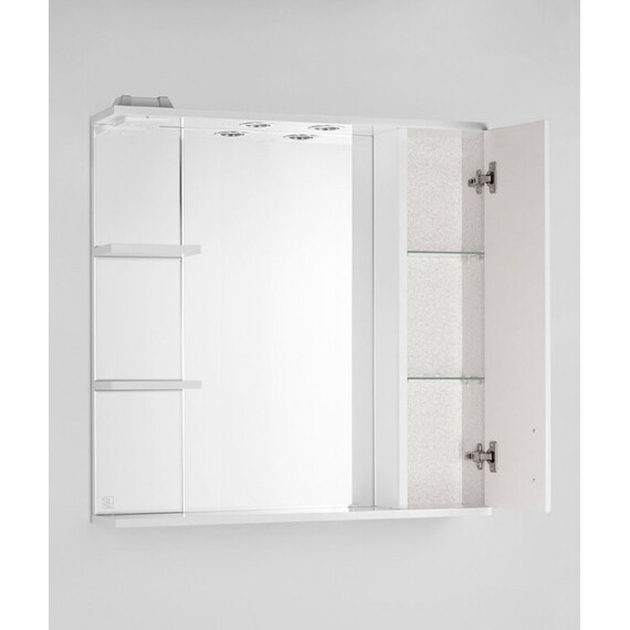 ЗЕРКАЛО-ШКАФ STYLE LINE ПАНДА 80/С, ФЬЮЖН