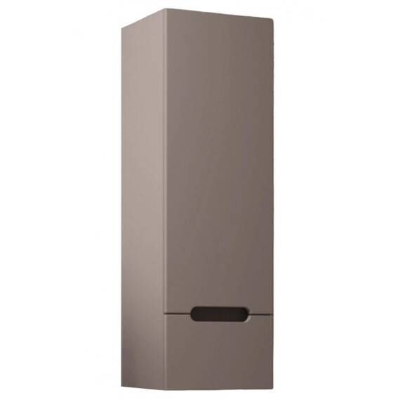 КОЛОННА ПОДВЕСНАЯ STYLE LINE "МАТИС" 36 СМ, 1 ЯЩИК, ТАУП ТЕМНЫЙ, PLUS, ЭМАЛЬ