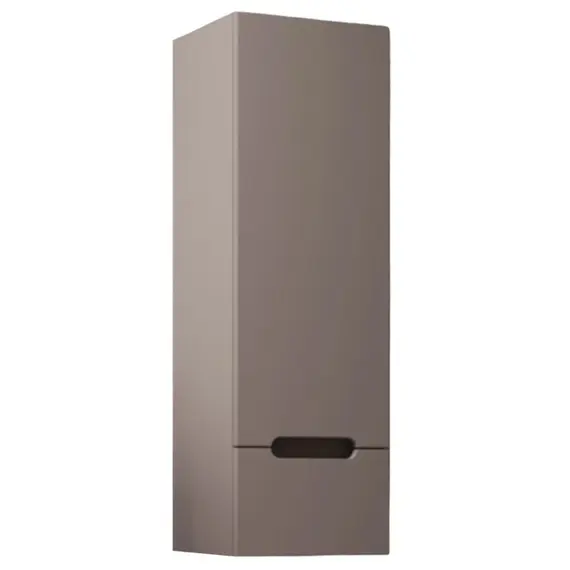 КОЛОННА ПОДВЕСНАЯ STYLE LINE "МАТИС" 36 СМ, 1 ЯЩИК, ТАУП ТЕМНЫЙ, PLUS, ЭМАЛЬ