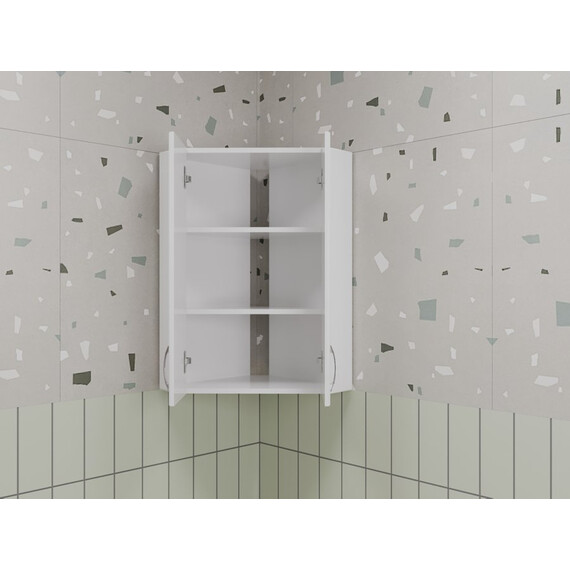 ПОДВЕСНОЙ ШКАФ STYLE LINE 450/800 УГЛОВОЙ (СТЕКЛО)