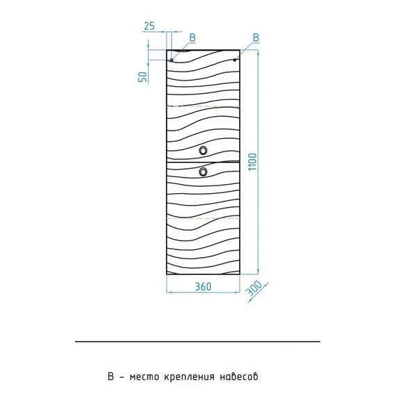 КОЛОННА STYLE LINE ВЕРОНИКА 36 БЕЛЫЙ