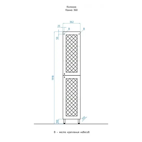 КОЛОННА STYLE LINE КАННА 36