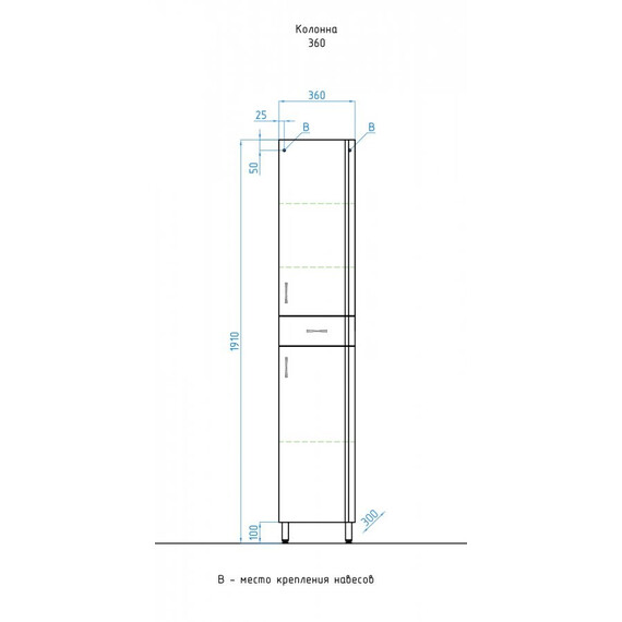 КОЛОННА STYLE LINE ЭКО СТАНДАРТ 36