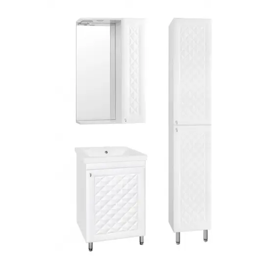 ЗЕРКАЛЬНЫЙ ШКАФ STYLE LINE КАННА 50/С, ЛЮКС