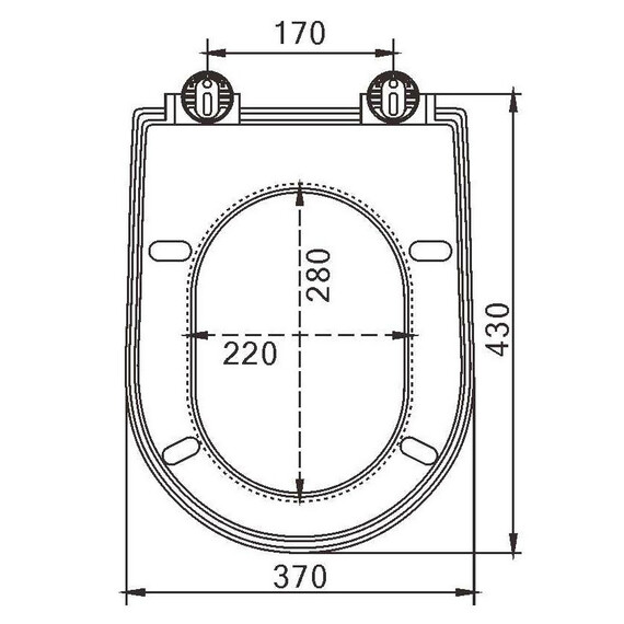 КРЫШКА - СИДЕНЬЕ  GARCIA БЕЛЫЙ МАТ.(АРТ.UF147)