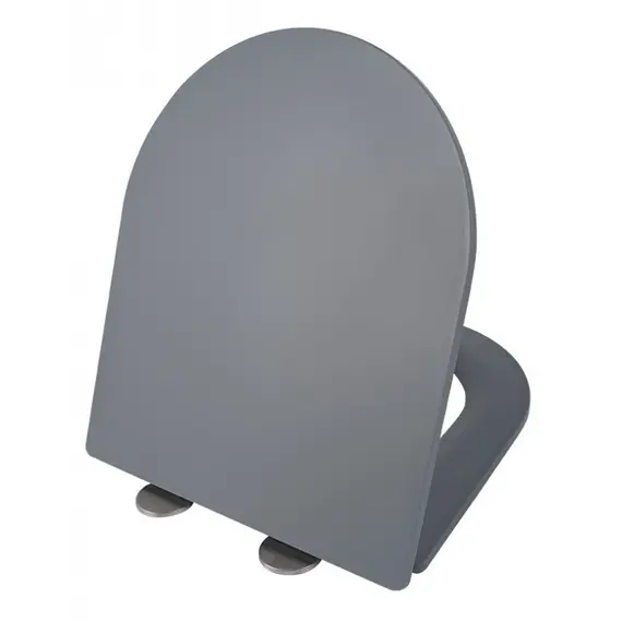 КРЫШКА - СИДЕНЬЕ  AZALEA/CLAVEL СЕРЫЙ МАТОВЫЙ (АРТ.0660)