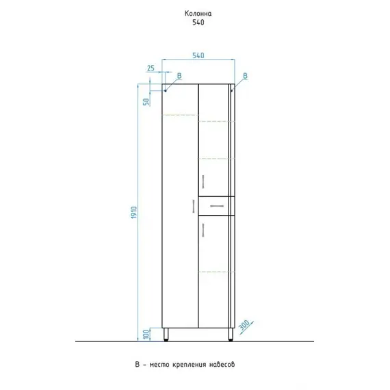 КОЛОННА STYLE LINE ЭКО СТАНДАРТ 54
