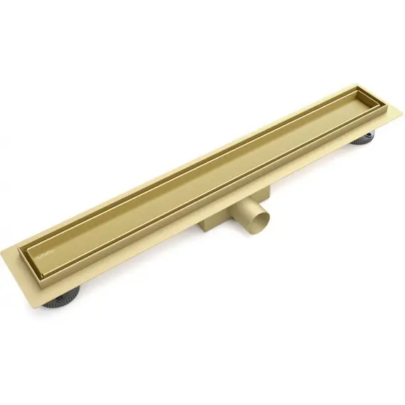 ЖЕЛОБ ДУШЕВОЙ ESBANO META РЕШЕТКА TILE ДЛИНА 80 СМ ЗОЛОТОЙ