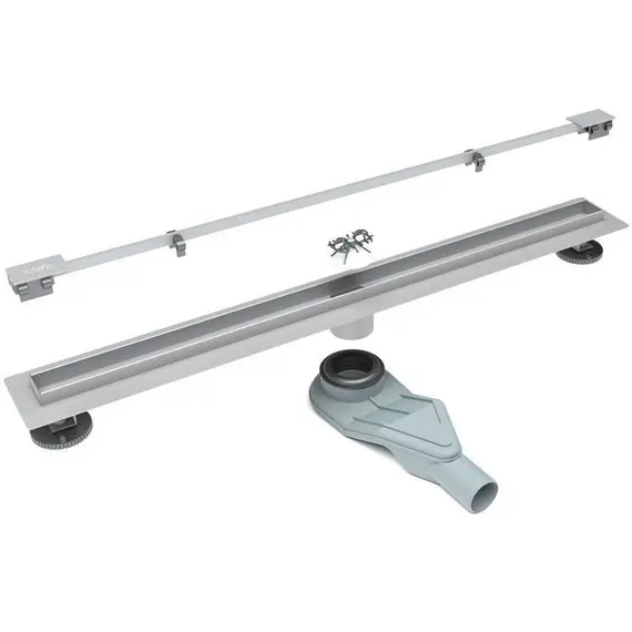 ЖЕЛОБ ДУШЕВОЙ ESBANO SLIM РЕШЕТКА LINE МАТОВЫЙ ХРОМ ДЛИНА 60 СМ