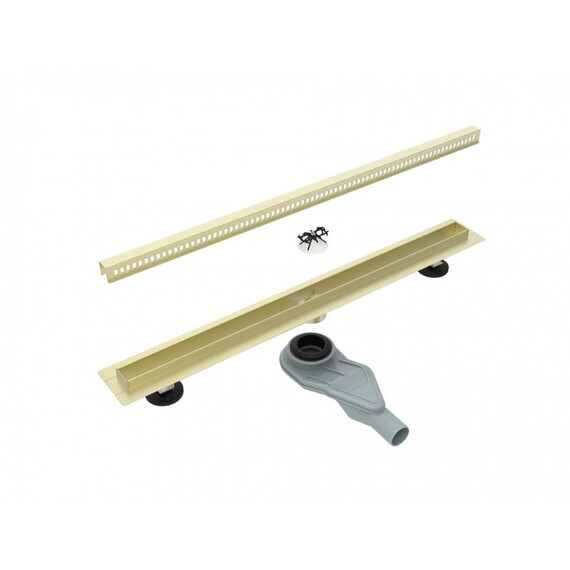 ЖЕЛОБ ДУШЕВОЙ ESBANO SLIM РЕШЕТКА SIDE ЗОЛОТОЙ ДЛИНА 80 СМ