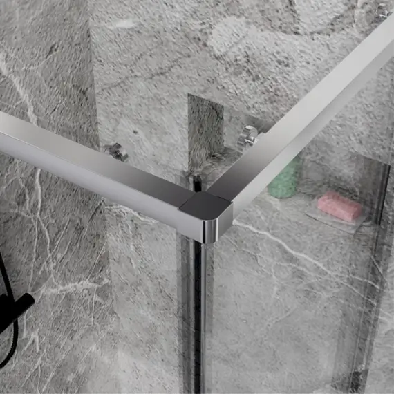 ОГРАЖДЕНИЕ ДУШЕВОЕ ESBANO ESS-128PS-C ХРОМ