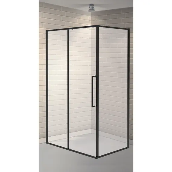 ОГРАЖДЕНИЕ ДУШЕВОЕ ESBANO ESS-119PS-B ЧЕРНЫЙ