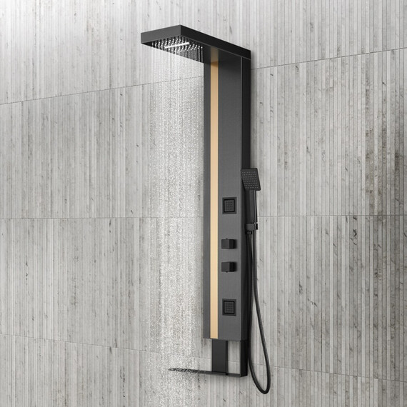 ДУШЕВАЯ ПАНЕЛЬ BLACK & WHITE GR026