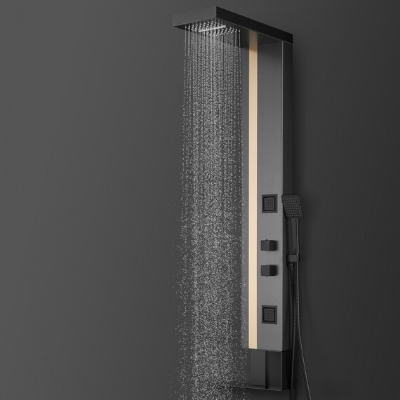 ДУШЕВАЯ ПАНЕЛЬ BLACK & WHITE GR026