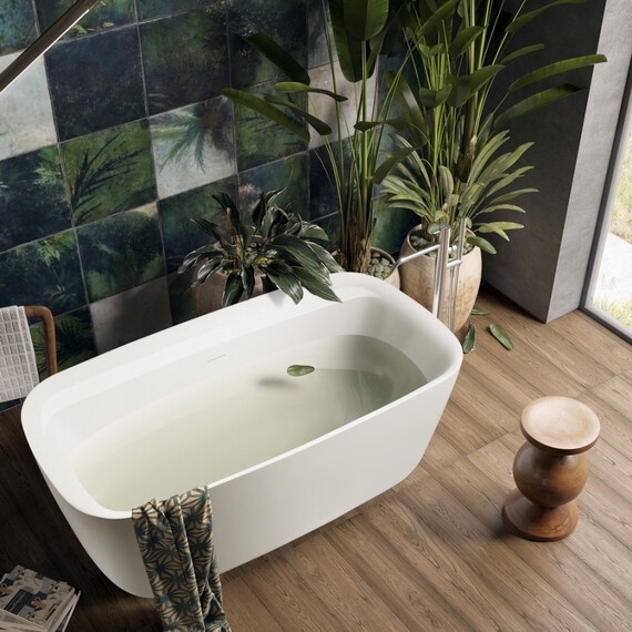 АКРИЛОВАЯ ВАННА BLACK & WHITE SB350