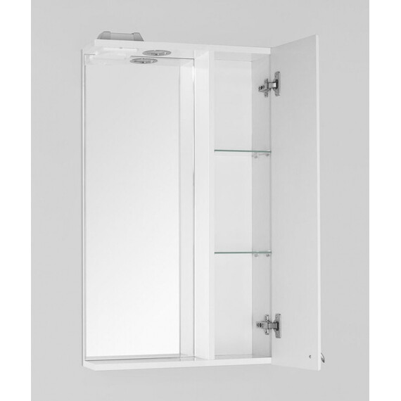 ЗЕРКАЛЬНЫЙ ШКАФ STYLE LINE КАННА 50/С, ЛЮКС