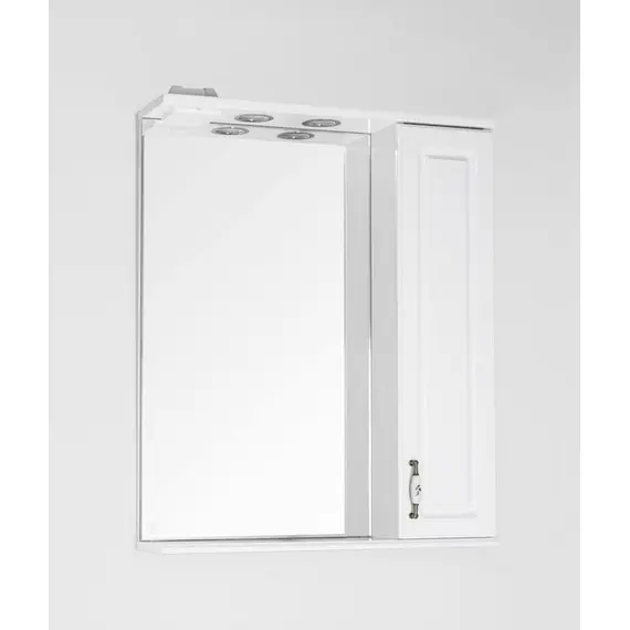 ЗЕРКАЛЬНЫЙ ШКАФ STYLE LINE ОЛЕАНДР-2 65/С, БЕЛЫЙ