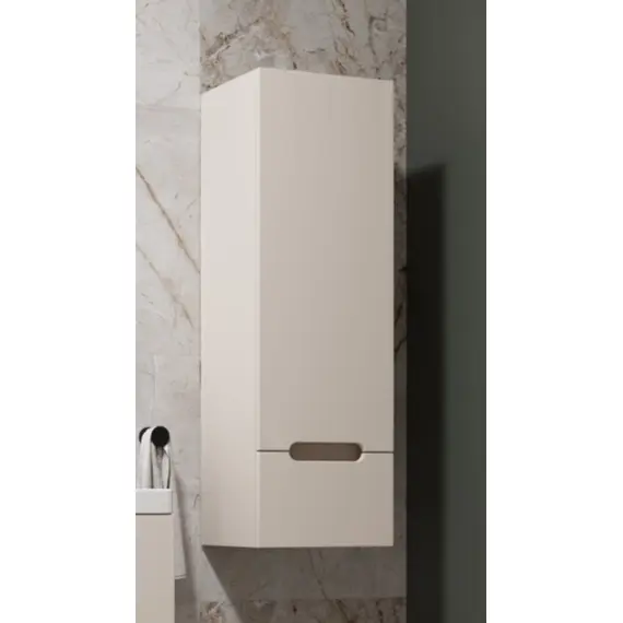 КОЛОННА ПОДВЕСНАЯ STYLE LINE "МАТИС" 36 СМ, 1 ЯЩИК, КРЕМ, PLUS, ЭМАЛЬ