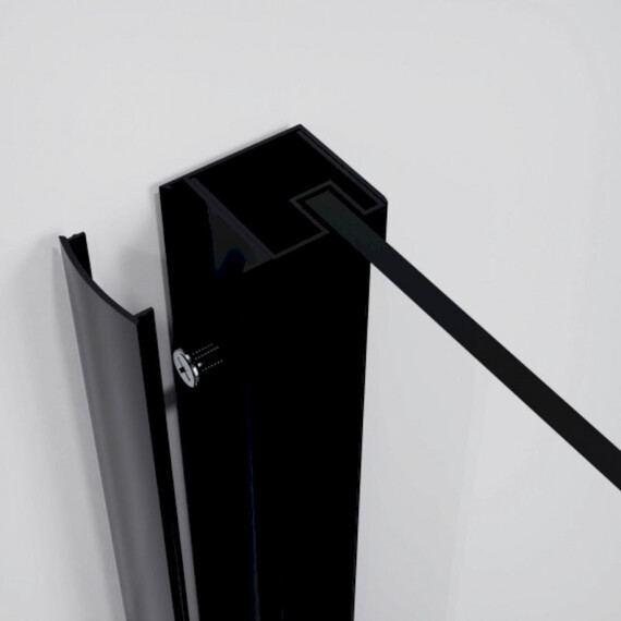 ОГРАЖДЕНИЕ ДУШЕВОЕ ESBANO ESS-100KV-B ЧЕРНЫЙ