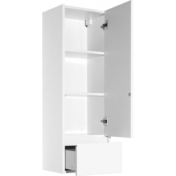 КОЛОННА ПОДВЕСНАЯ STYLE LINE "МОНАКО 360" (1 ЯЩ.), ОСИНА БЕЛ/БЕЛ ЛАКОБЕЛЬ, PLUS