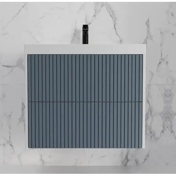 ТУМБА ПОДВЕСНАЯ STYLE LINE "СТОКГОЛЬМ 70", CLASSIC 70, (2 ЯЩ.) ГРАФИТ СОФТ, PUSH