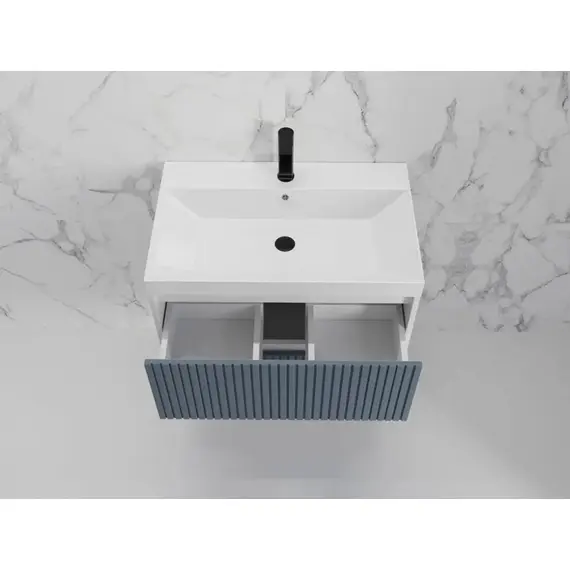 ТУМБА ПОДВЕСНАЯ STYLE LINE "СТОКГОЛЬМ 70", CLASSIC 70, (2 ЯЩ.) ГРАФИТ СОФТ, PUSH