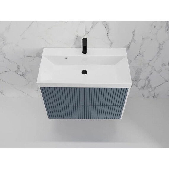 ТУМБА ПОДВЕСНАЯ STYLE LINE "СТОКГОЛЬМ 80", CLASSIC 80, (2 ЯЩ.) ГРАФИТ СОФТ, PUSH