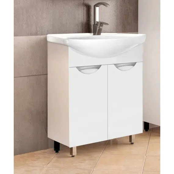 ТУМБА С РАКОВИНОЙ STYLE LINE ЖАСМИН 55 ПОД УМЫВАЛЬНИК УЮТ 55