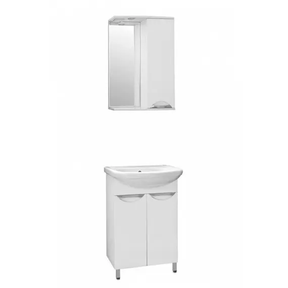 ТУМБА С РАКОВИНОЙ STYLE LINE ЖАСМИН 55 ПОД УМЫВАЛЬНИК УЮТ 55