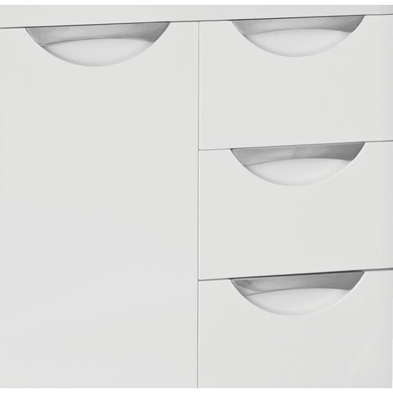 ТУМБА С РАКОВИНОЙ STYLE LINE ЖАСМИН 65 (3 ЯЩ.) ПОД УМЫВАЛЬНИК СТЕЛЛА 65