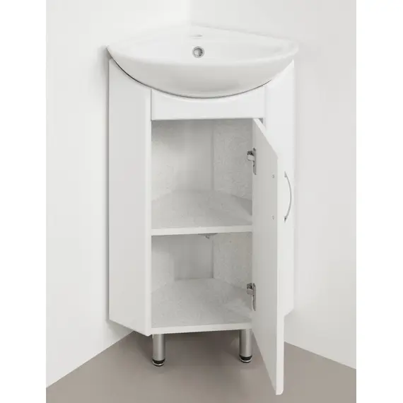 ТУМБА С РАКОВИНОЙ STYLE LINE ВЕЕР УГЛОВАЯ