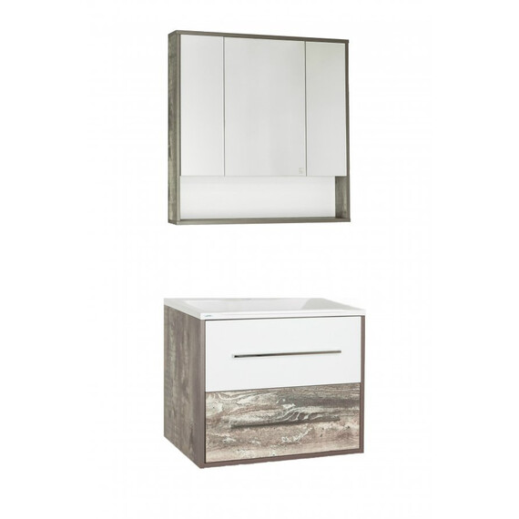 ТУМБА ПОДВЕСНАЯ STYLE LINE "ЭКЗОТИК 80", БАЛИ 80, PLUS