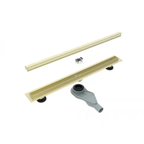 ЖЕЛОБ ДУШЕВОЙ ESBANO SLIM РЕШЕТКА SIDE ЗОЛОТОЙ ДЛИНА 60 СМ