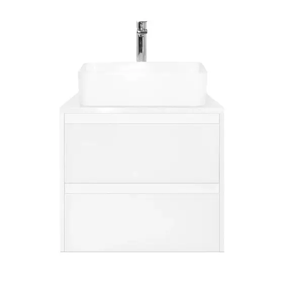 ТУМБА ПОДВЕСНАЯ STYLE LINE "МОНАКО 60" (2 ЯЩ.), ГАММА 56, ОСИНА БЕЛ /БЕЛ ЛАКОБЕЛЬ, PLUS